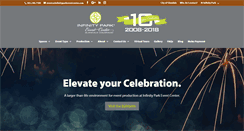 Desktop Screenshot of infinityparkeventcenter.com